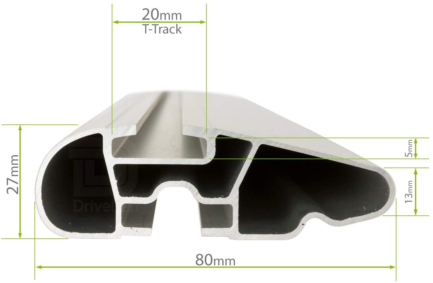 Barre portatutto Farad Aerodynamic Silver made in Italy per Mazda Mx-30 2021> (senza corrimano)