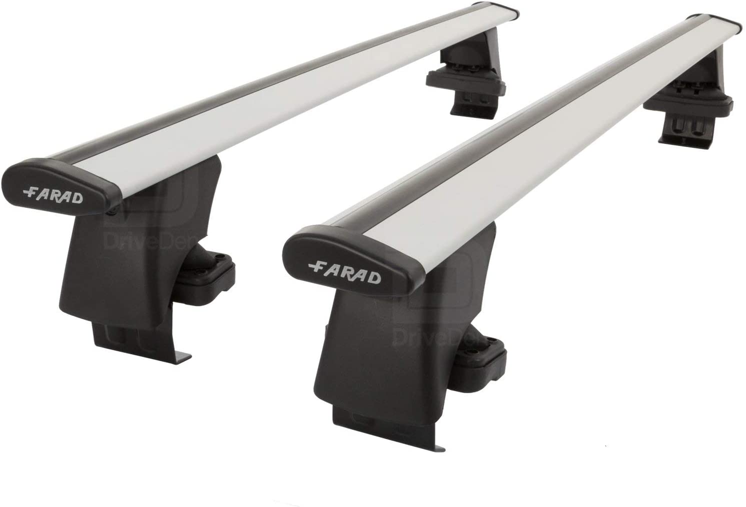FARAD-Barre portatutto Aerodynamic Silver per Toyota Yaris (Xp210) 2020> (senza corrimano)