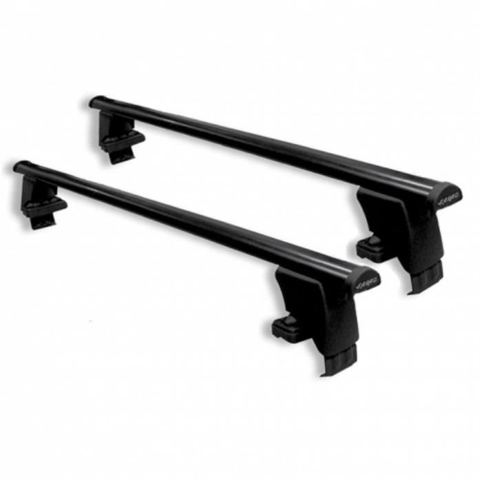 barre portapacchi Farad new iron 2 + kit fissaggio BS145-1 per Honda Jazz porte anno AM52014>