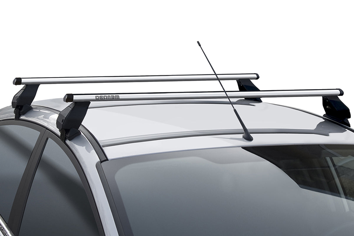 Portapacchi universale tema black Menabo per Peugeot 5008 17>20 (senza corrimano)
