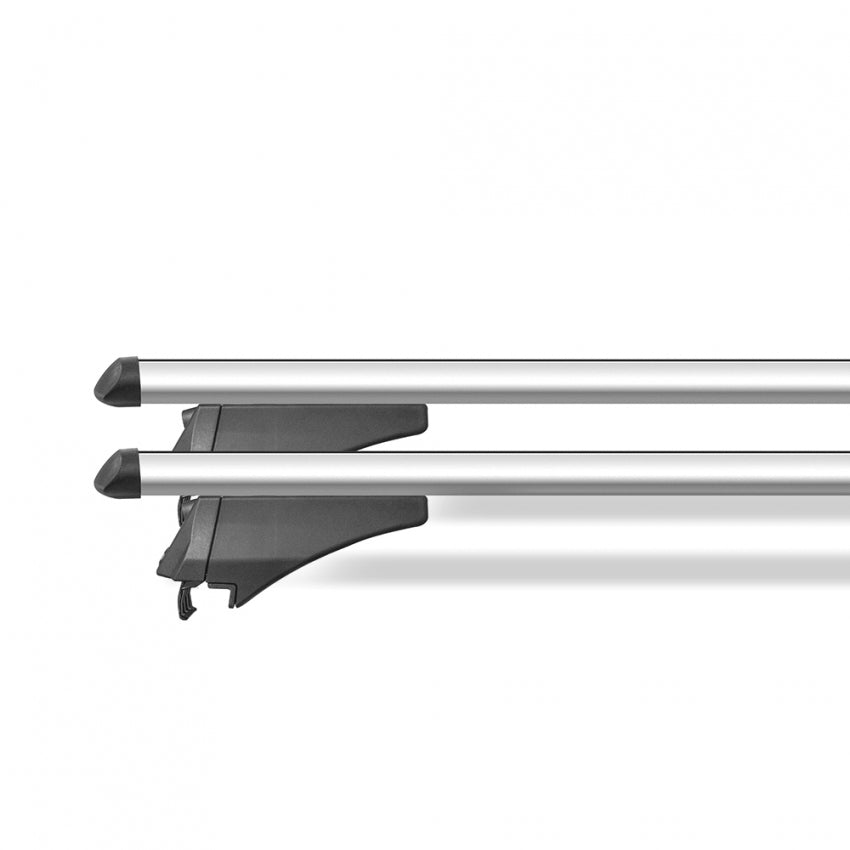 MENABO - Barre portatutto ricondizionate TIGER XL SILVER in alluminio per Hyundai ix35 (Flush rail) anno 10>15-3
