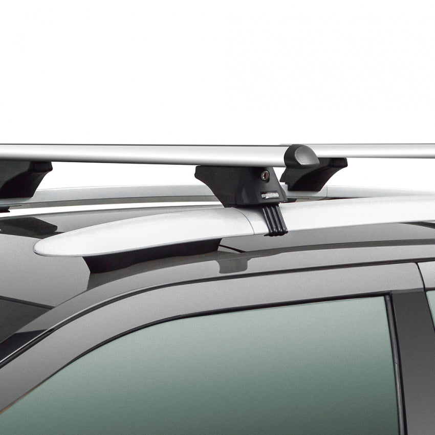 MENABO - Barre portatutto ricondizionate TIGER SILVER per Nissan Qashqai / Dualis (J12) anno 21> (con corrimano basso)