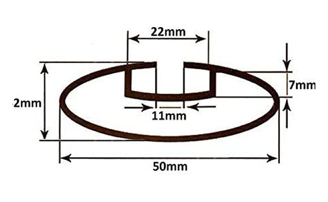 dimensione barre portatutto Menabo Brio - Renault Megane II Sportour anno 02>10con corrimano alto