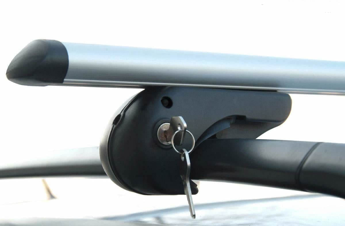 barre portapacchi universali  Brio per Peugeot 406 Station Wagon anno 97>05con corrimano alto