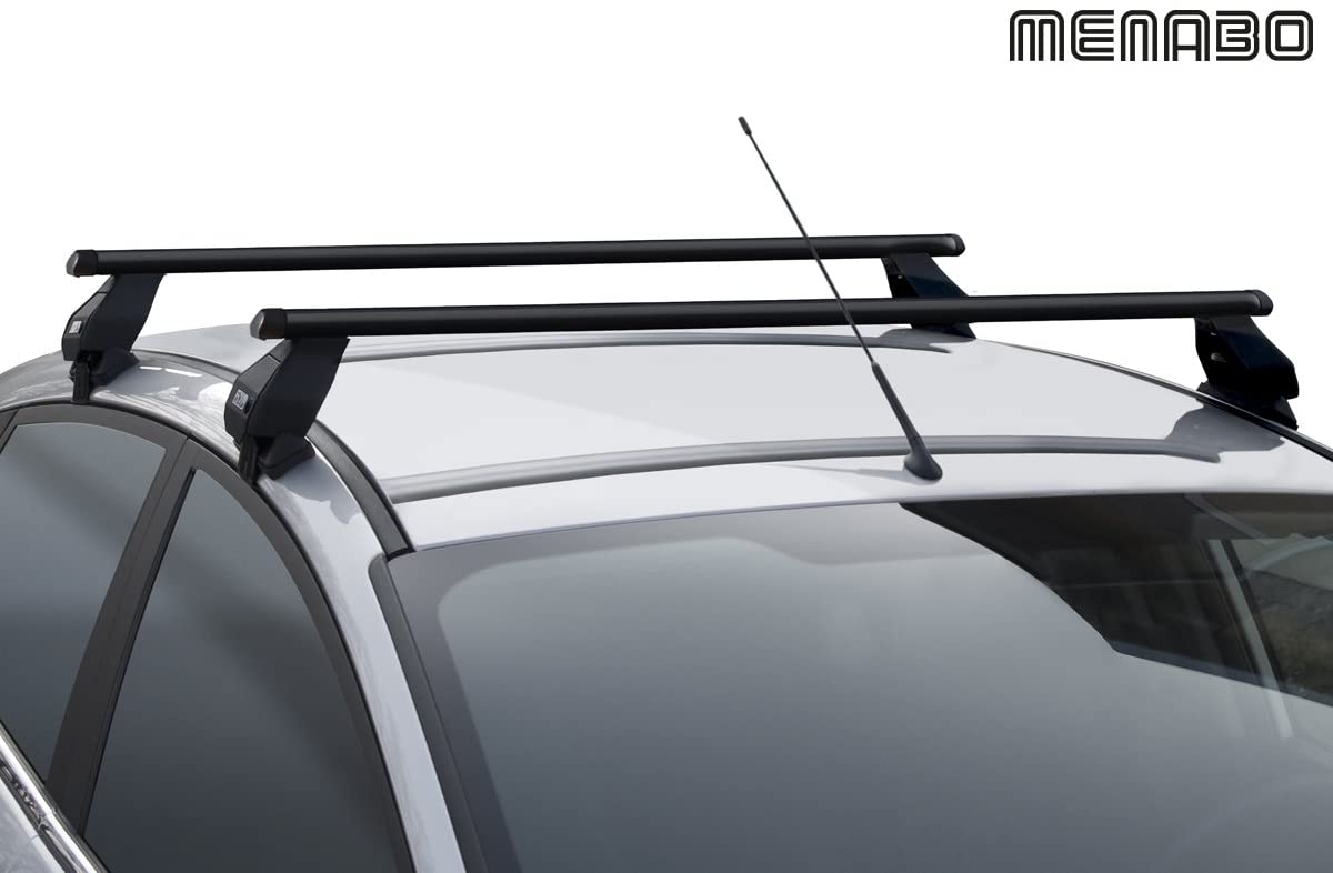 Portapacchi universale tema black Menabo per Renault Grand Scenic III (No tetto in vetro / No glass sunroof) 09>13 (senza corrimano)